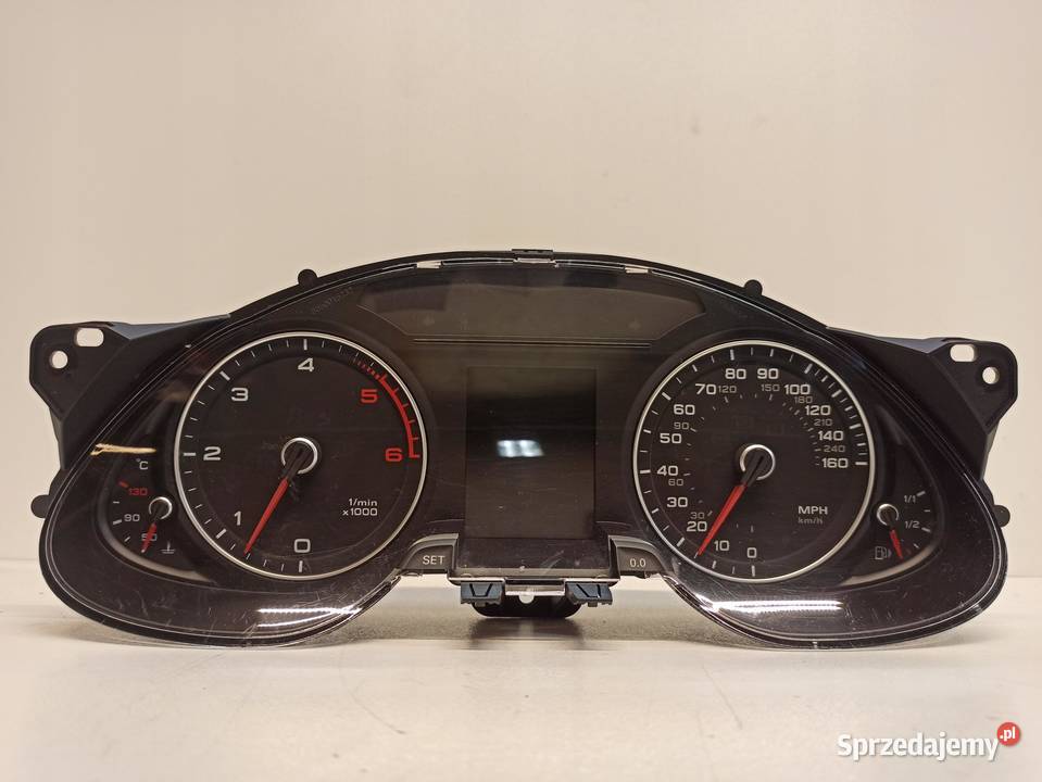 LICZNIK ZEGARY AUDI A4 B8 8K0920982E MPH RHD