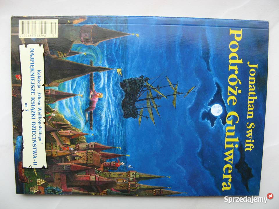 Podróże Guliwera Jonathan Swift Poznań