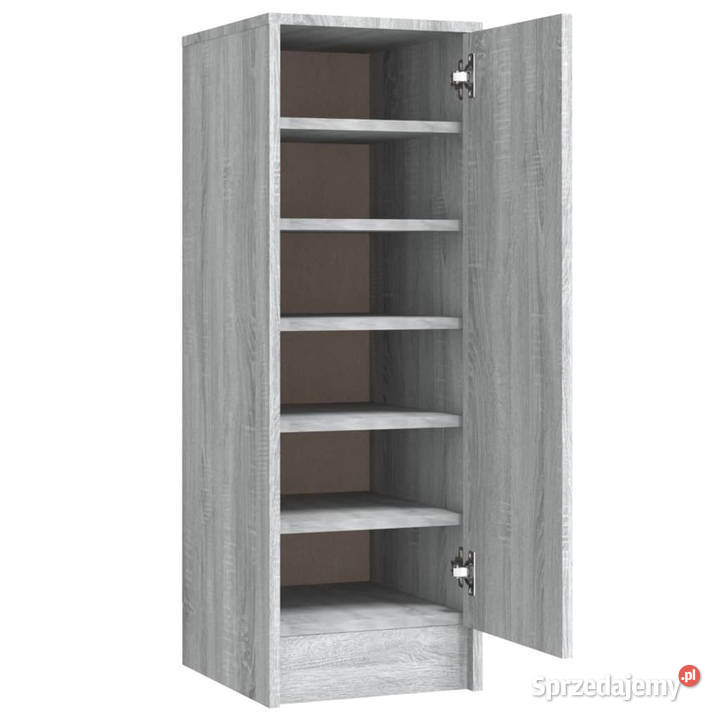 Szafka na buty szary dąb sonoma 32x35x92 Warszawa