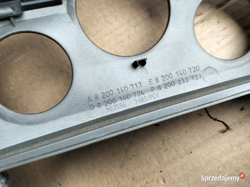 RENAULT SCENIC 2 II LIFT PANEL ODKOWY RAMKA osobowe Kamień-Kolonia