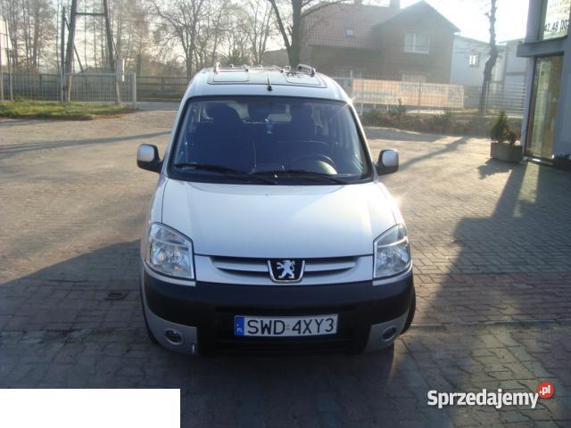 Peugeot Partner KLIMA DIESEL PANORAMA DACH śląskie Rybnik