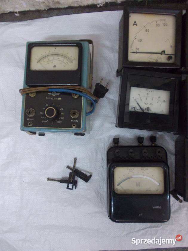 Stare mierniki elektryczne Bielsko-Biała