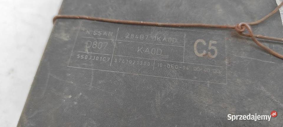 20102019 Nissan Juke F15 16 BSI skrzynka