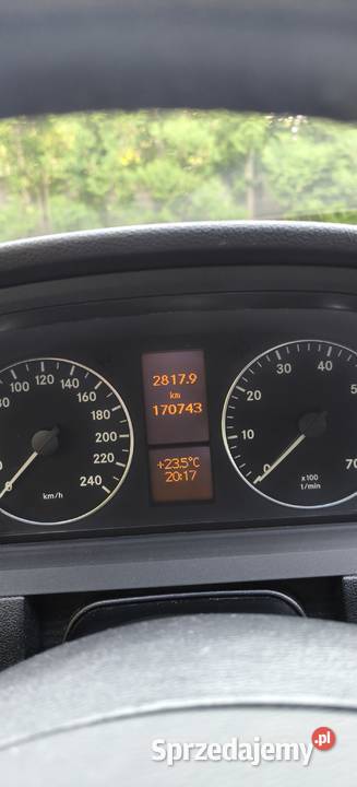 Mercedes A150 W169 Avantgarde benzyna manual nieuszkodzony Kusięta
