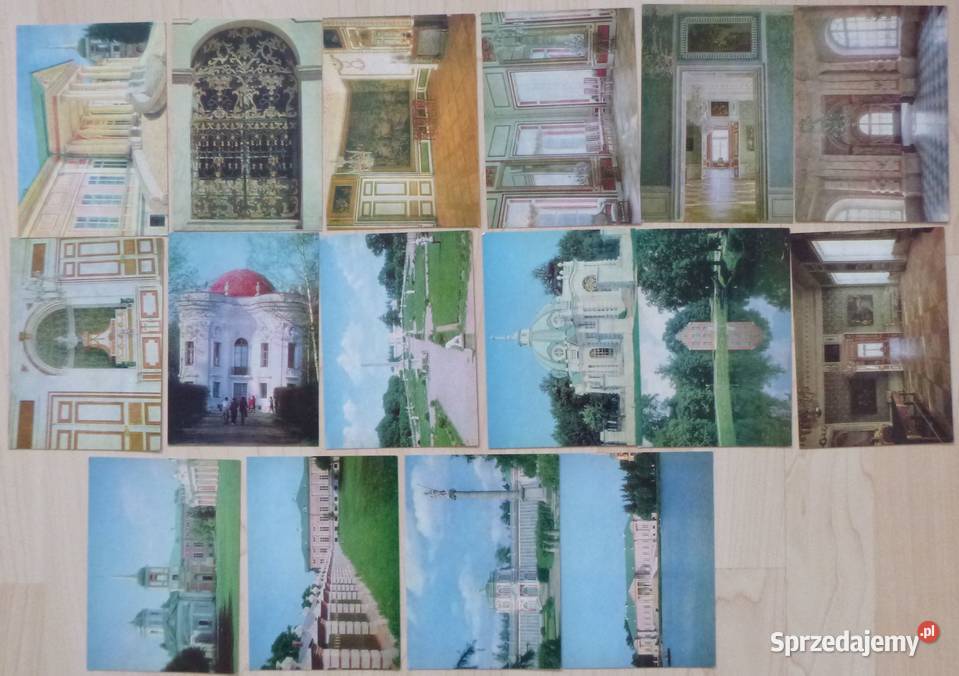 Rosyjskie pocztówki 1982 16 Pałac Kuskowo mazowieckie Warszawa