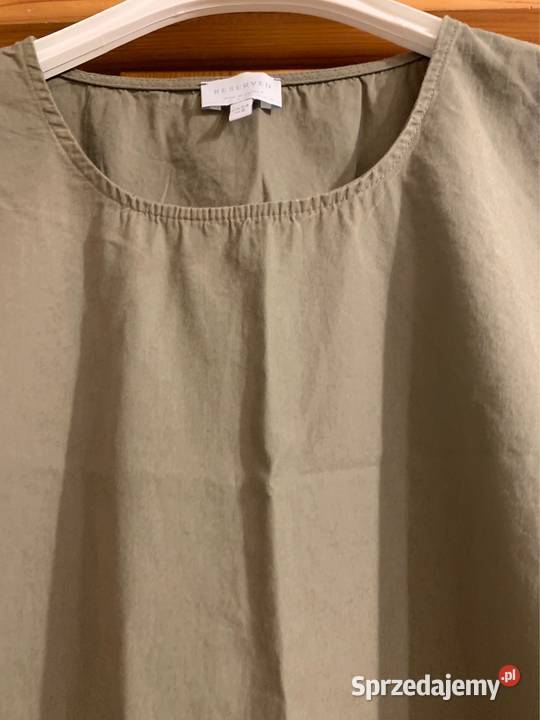 Bluzka damska 34 Reserved khaki z falbaną i Częstochowa
