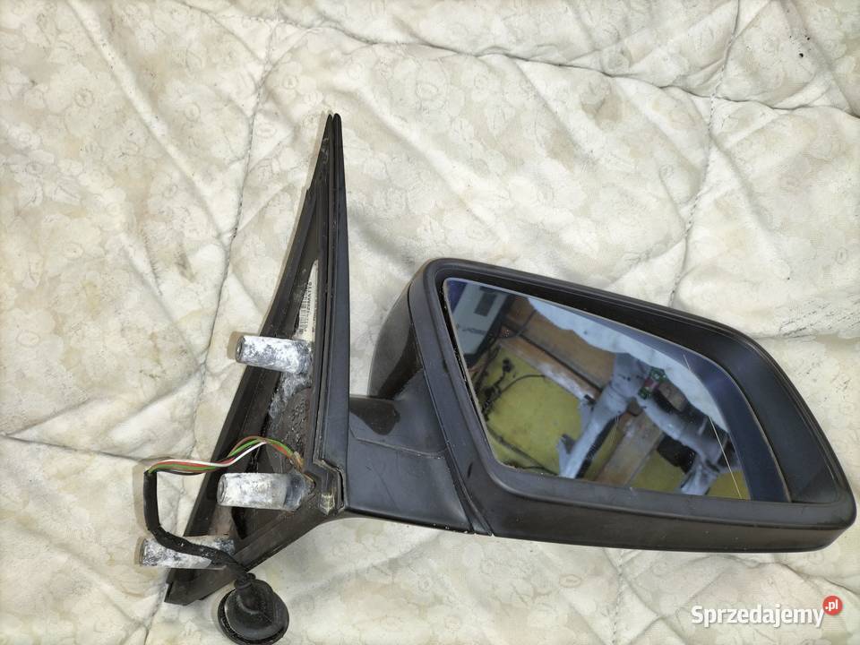 Prawe lusterko BMW E60 E61 przedlift ładne KOLOR osobowe Poręba