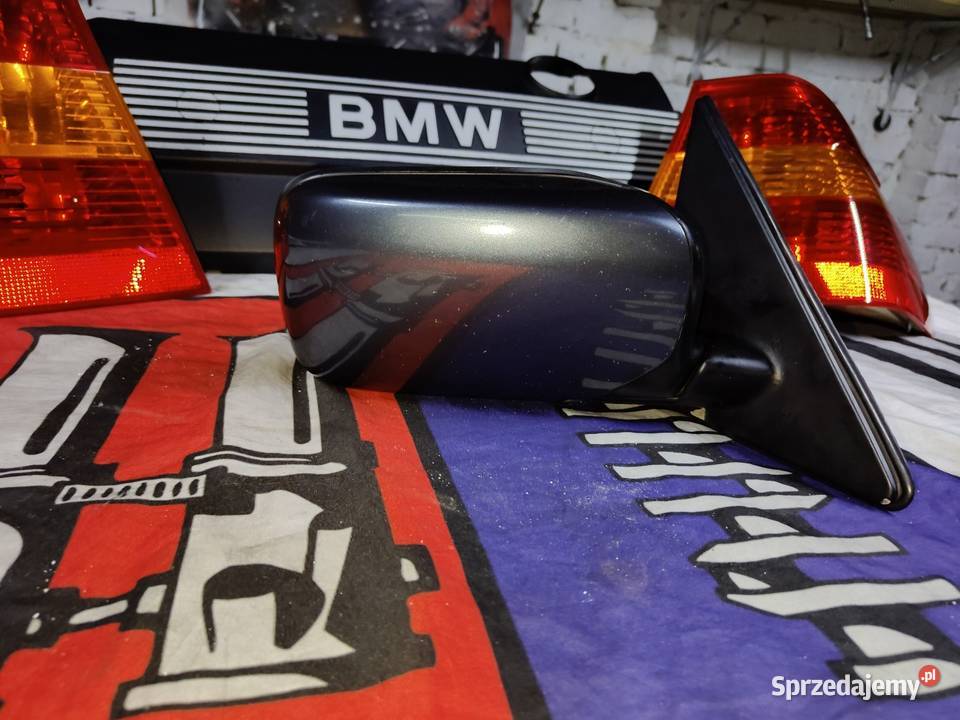 lusterko prawe bmw e36 osobowe Lusterka zewnętrzne Aleksandrów Łódzki sprzedam