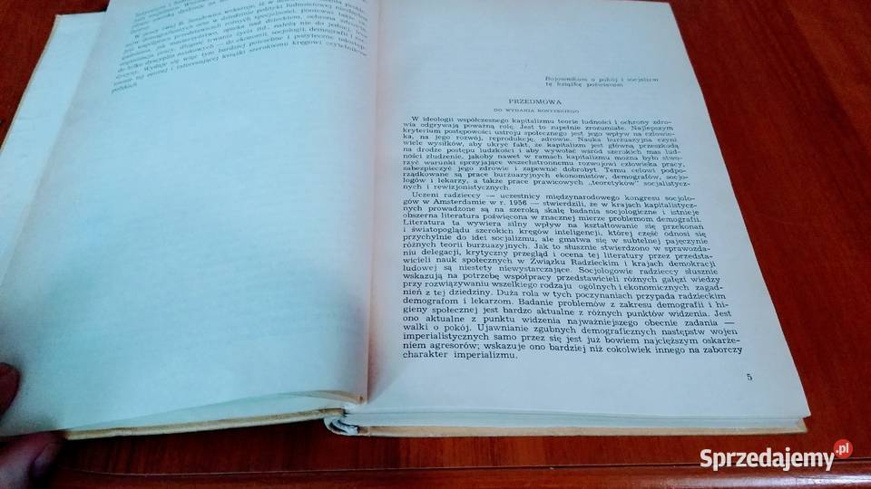 Krytyka burżuazyjnych teorii ludnościowych Podręczniki Gdańsk sprzedam