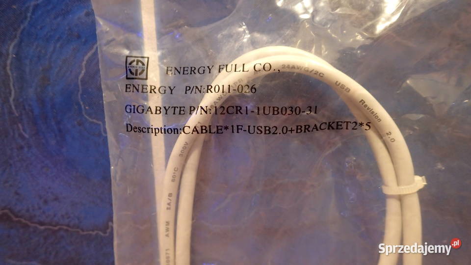 Złącza zewnętrzne 2 x USB 20 gigabyte Sosnowiec