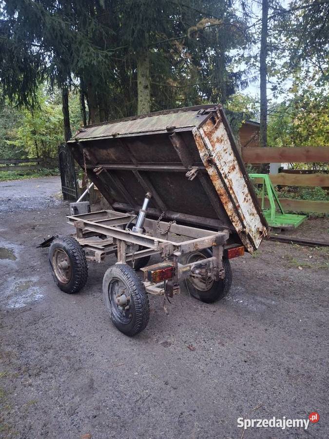 Przyczepka Multicar wywrotka hydrauliczna Wywrotki Krosno Odrzańskie