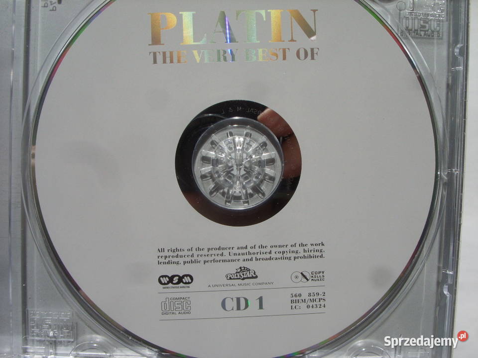 Plyta CD Platin The very best 2 cd 2000 Wołów