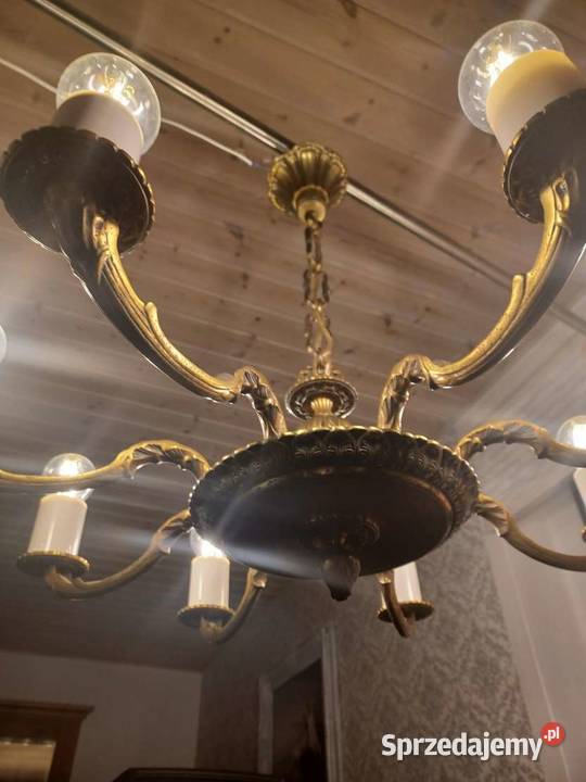 piękny żyrandol Szczecinek