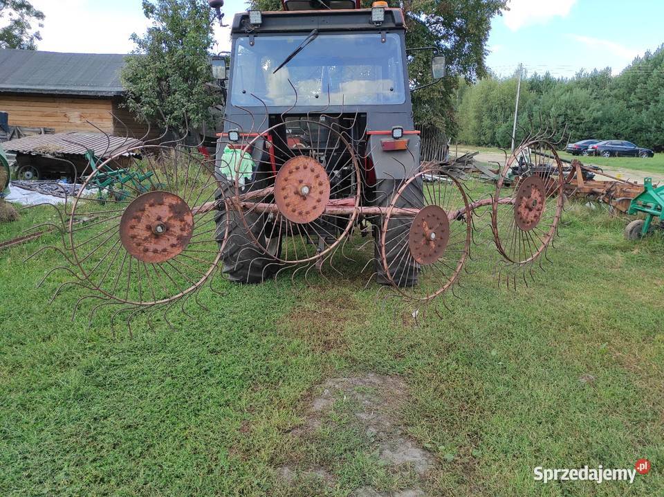 Zgrabiarka słoneczko trzącharka do siana 4 Żyrardów
