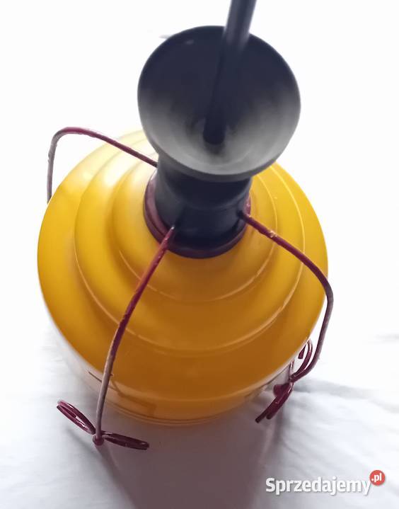 Lampa sufitowa z PRL Mid Century Design lata 50e Antyki wielkopolskie Koźminek