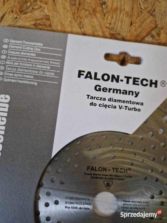 TARCZA DIAMENTOWA VTURBO BETONU KOSTKI 230 15 MM Głogowa sprzedam