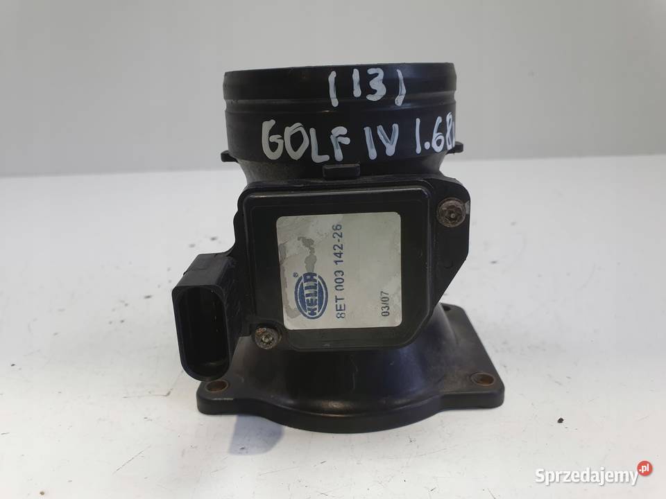 PRZEPŁYWOMIERZ POWIETRZA VW Golf IV 16 8V lubelskie Rudka