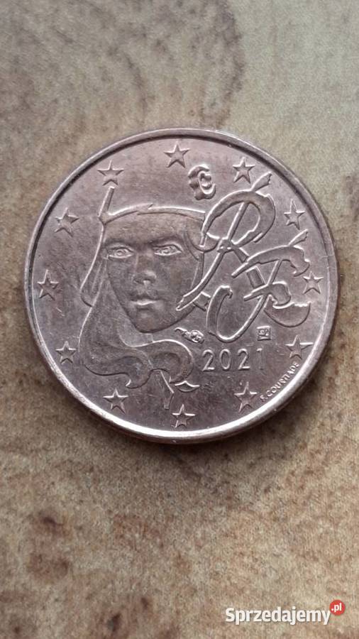 1 eurocent Francja 3 Rzadkie Lubawa sprzedam