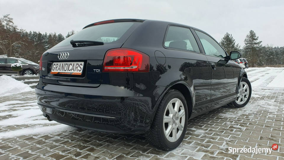 Audi A3 3drzwiowe 20 TDI 140 Ambiente Czarna czarny Chmielnik sprzedam
