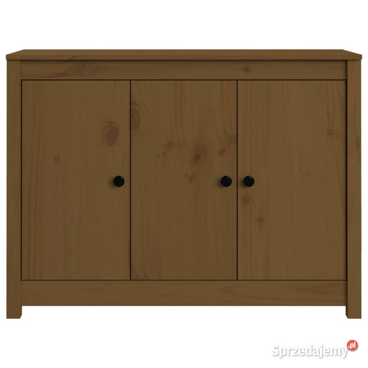 Szafka miodowy brąz 100x35x74 lite drewno Warszawa