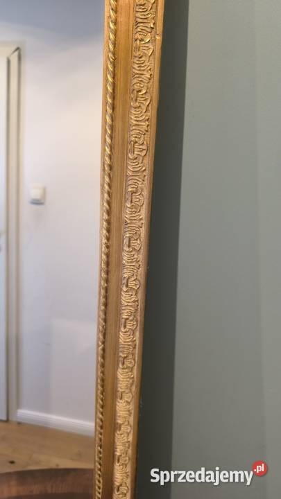 Piękne drewniane lustro rzeźbione Meble Łódź sprzedam
