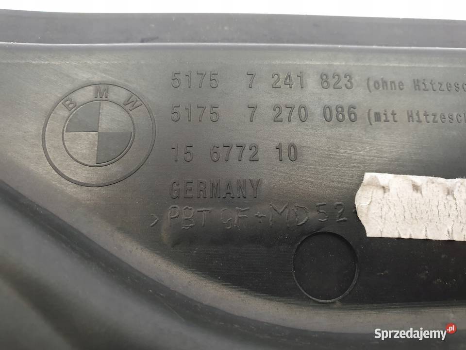 BMW F30 F31 OSŁONA KOMORY SILNIKA 7241823 sprzedam