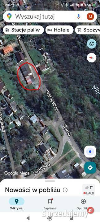 Garaż w zabudowie szeregowej Starachowice