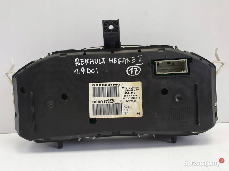 Renault Megane II 19 DCI ZEGARY LICZNIK europa lubelskie Rudka