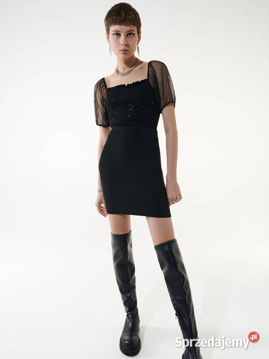 czarna spódnica Sinsay L małopolskie Olkusz