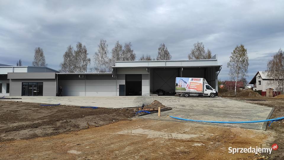 Konstrukcja hala usługowa Hala usługowa Czarny Las