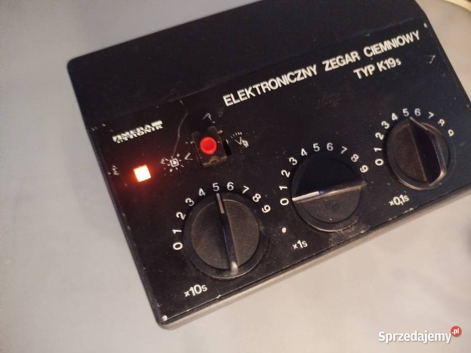 Elektroniczny Zegar ciemniowy Mera Tronik Typ Akcesoria Zgierz