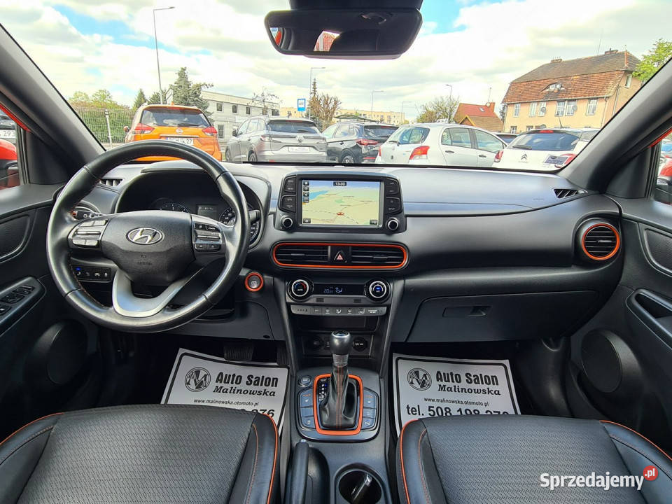 Hyundai Kona Navi 2xPDC Kamera Xenon Led HeadUp możliwa zamiana Wągrowiec