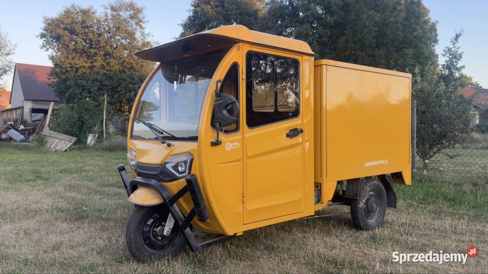 Nowy Motorower Pojazd elektryczny zabudowany Sól