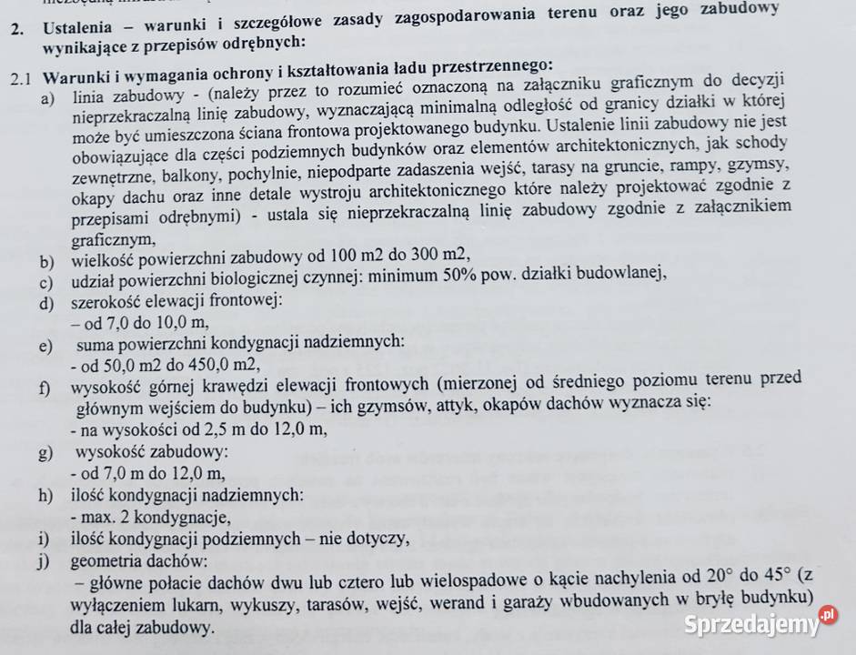 Cicha okolica wydane WZ każda działka 1807 m2 1807m2 Stanisławów