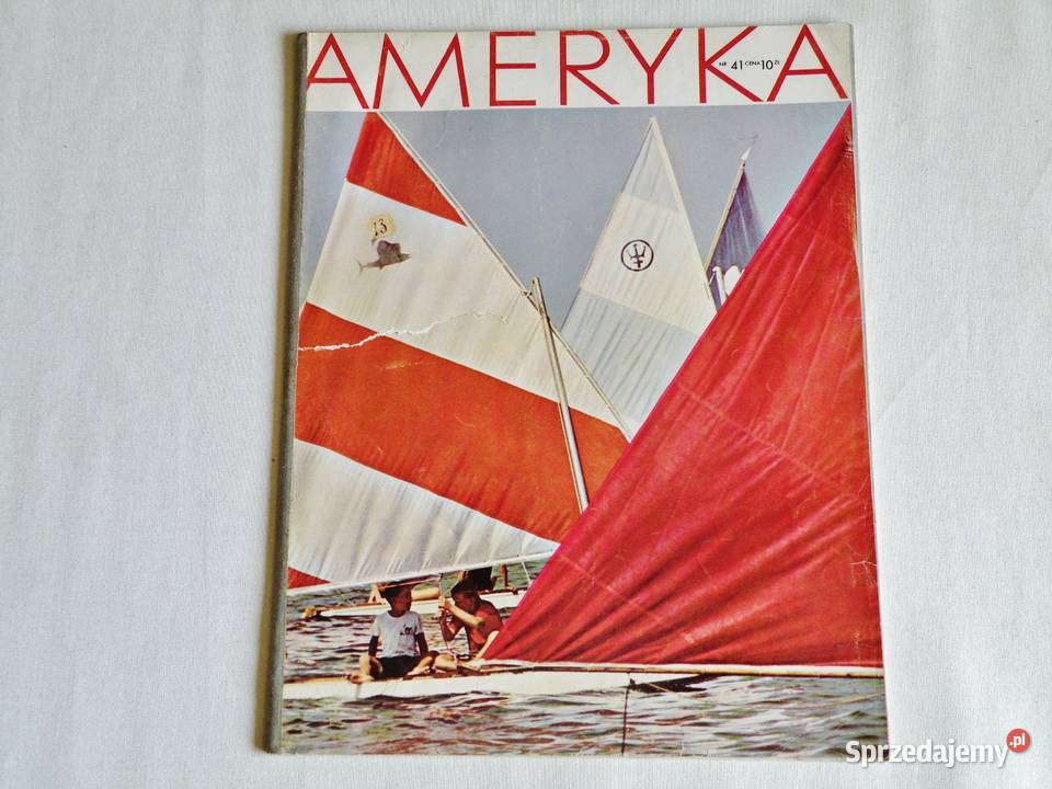 Ameryka miesięcznik rządu USA w PRLu 12 nrów z Antykwariat Bydgoszcz