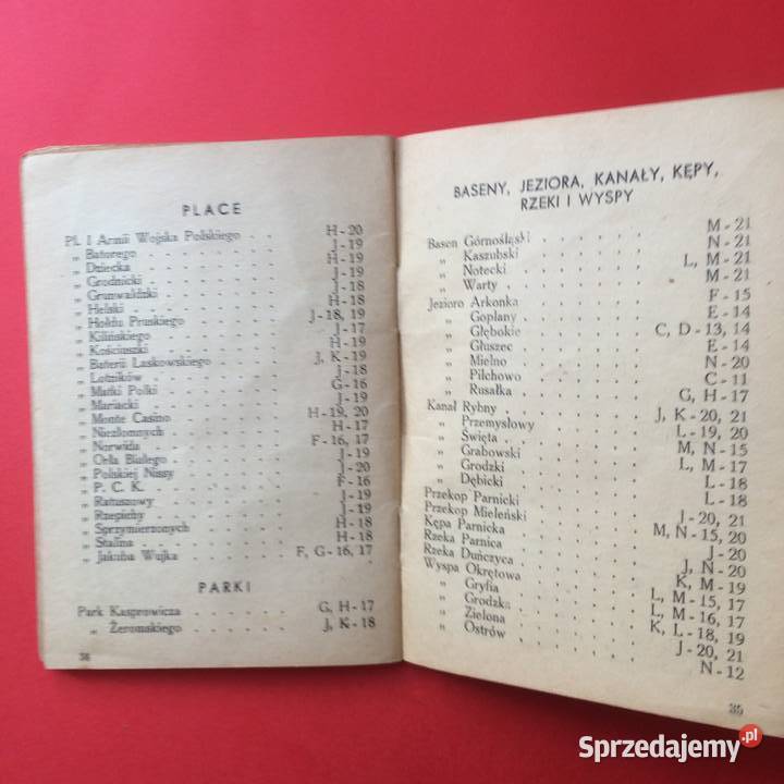 1646 Skorowidz Ulic Szczecina Szczecin