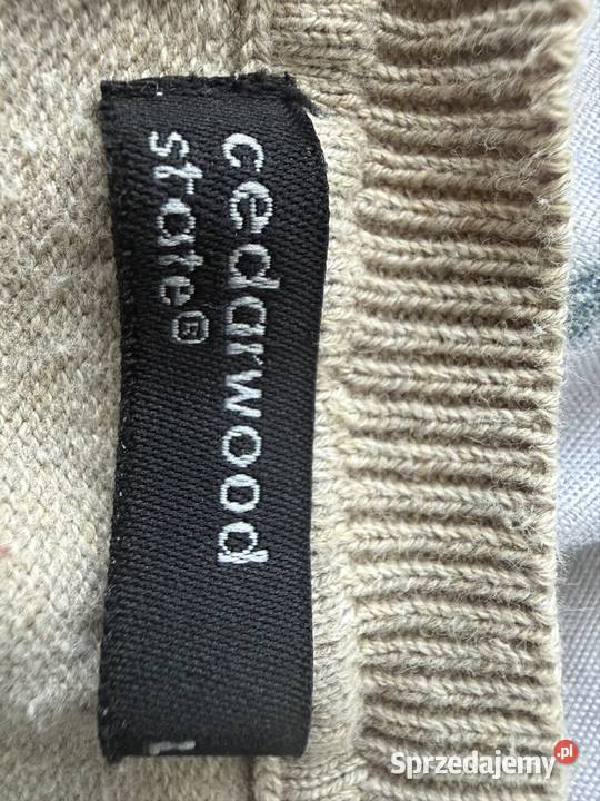 Damski sweterek basic scandi dekolt v Rozmiar 40(L)