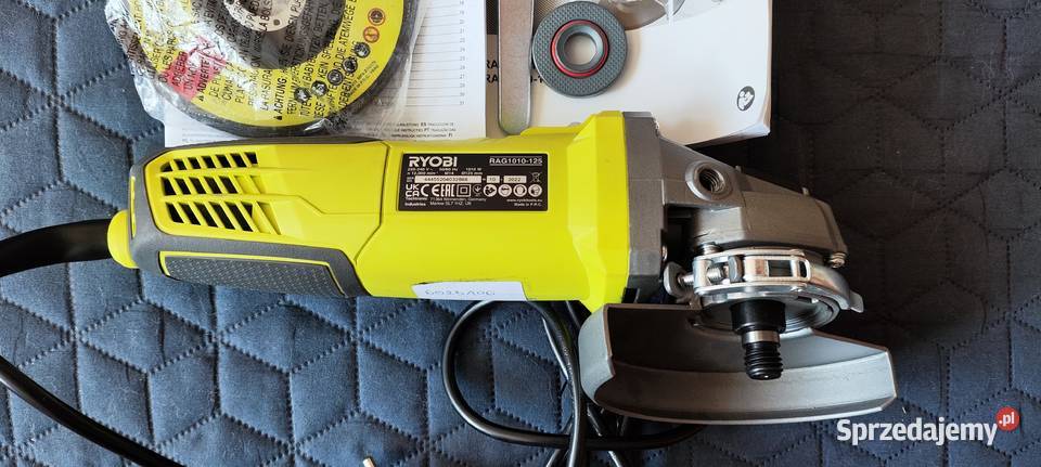 Nowa szlifierka kątowa Ryobi 1000w