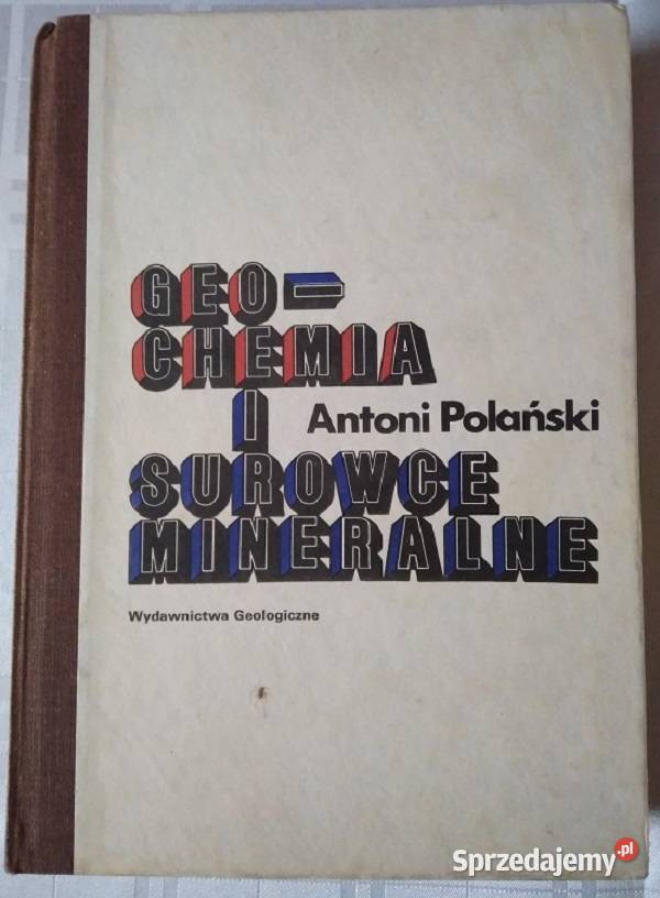 Geochemia i surowce mineralne Wieprz sprzedam