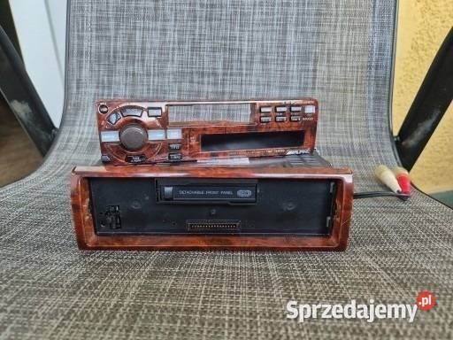 Radio ALPINE TDA7550RG drewno Mercedes r107 w126