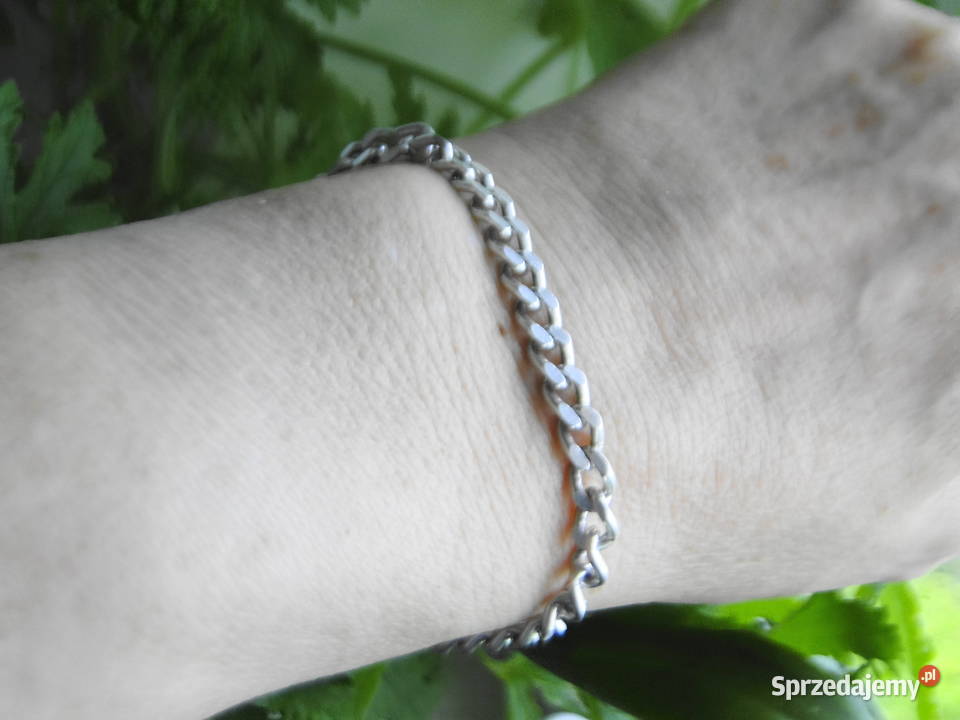 Stara solidna bransoletka srebro 925 srebro Warszawa