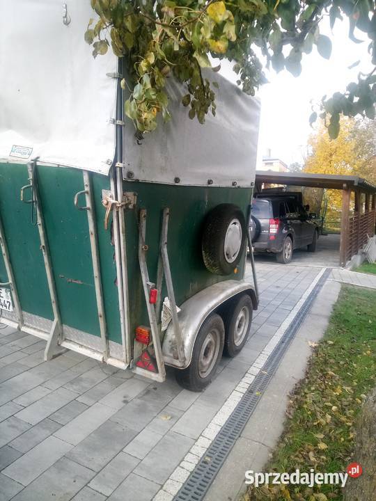 Przyczepka do przewozu koni koniarka Nowy Żmigród