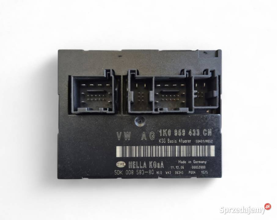 MODUŁ KOMFORTU SEAT AUDI SKODA VW 1K0959433CN Działoszyce