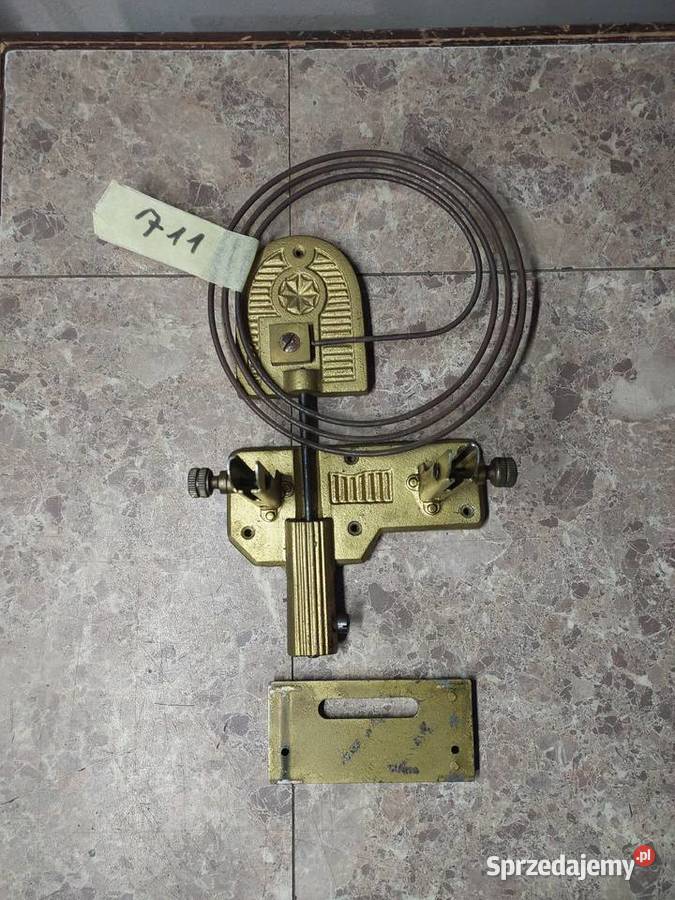 711 Gong starego zegara ściennego sanki wieszak