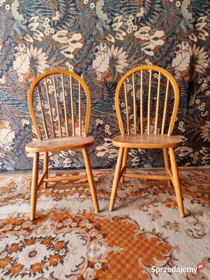 2 krzeseł vintage Poznań