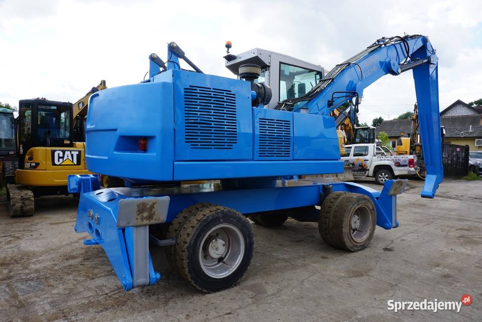 Koparka kołowa przeładunkowa Terex Fuchs MHL 320 Jeziorko