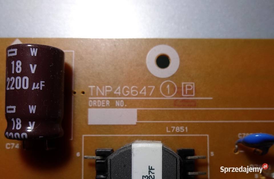 Zasilacz TNP4G647 Panasonic TX50GX830E Szczecin sprzedam