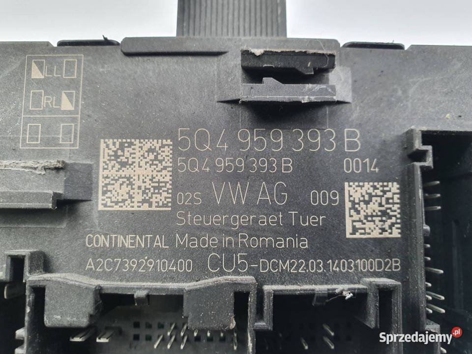 MODUŁ SKODA OCTAVIA III 5Q4959393B kujawsko-pomorskie Lipno