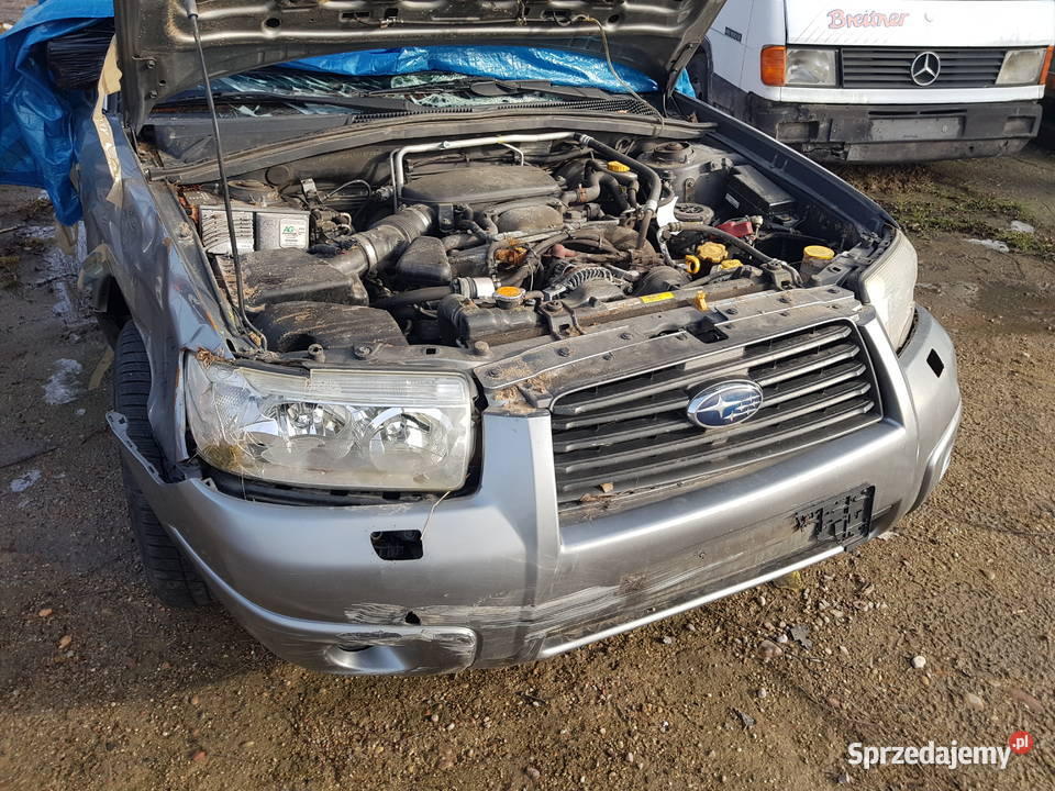 Okazyjnie uszkodzone subaru