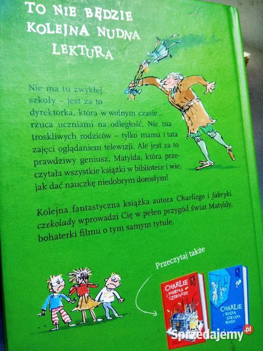 Matylda Dahl książki młodych Antykwariat Warszawa